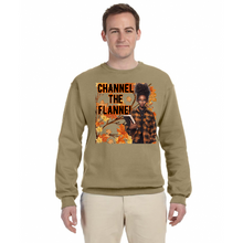 Load image into Gallery viewer, Channel the Flannel Sweatshirt
