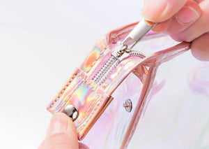 Iridescent Cosmetic Bag