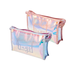 Iridescent Cosmetic Bag